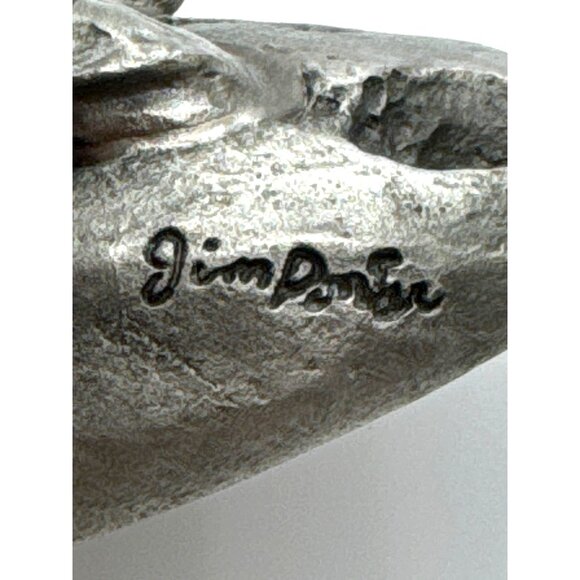 Franklin Mint Chief Joseph Pewter Sculpture by Jim Ponter 1982 Box Booklet Vinta - Picture 4 of 16